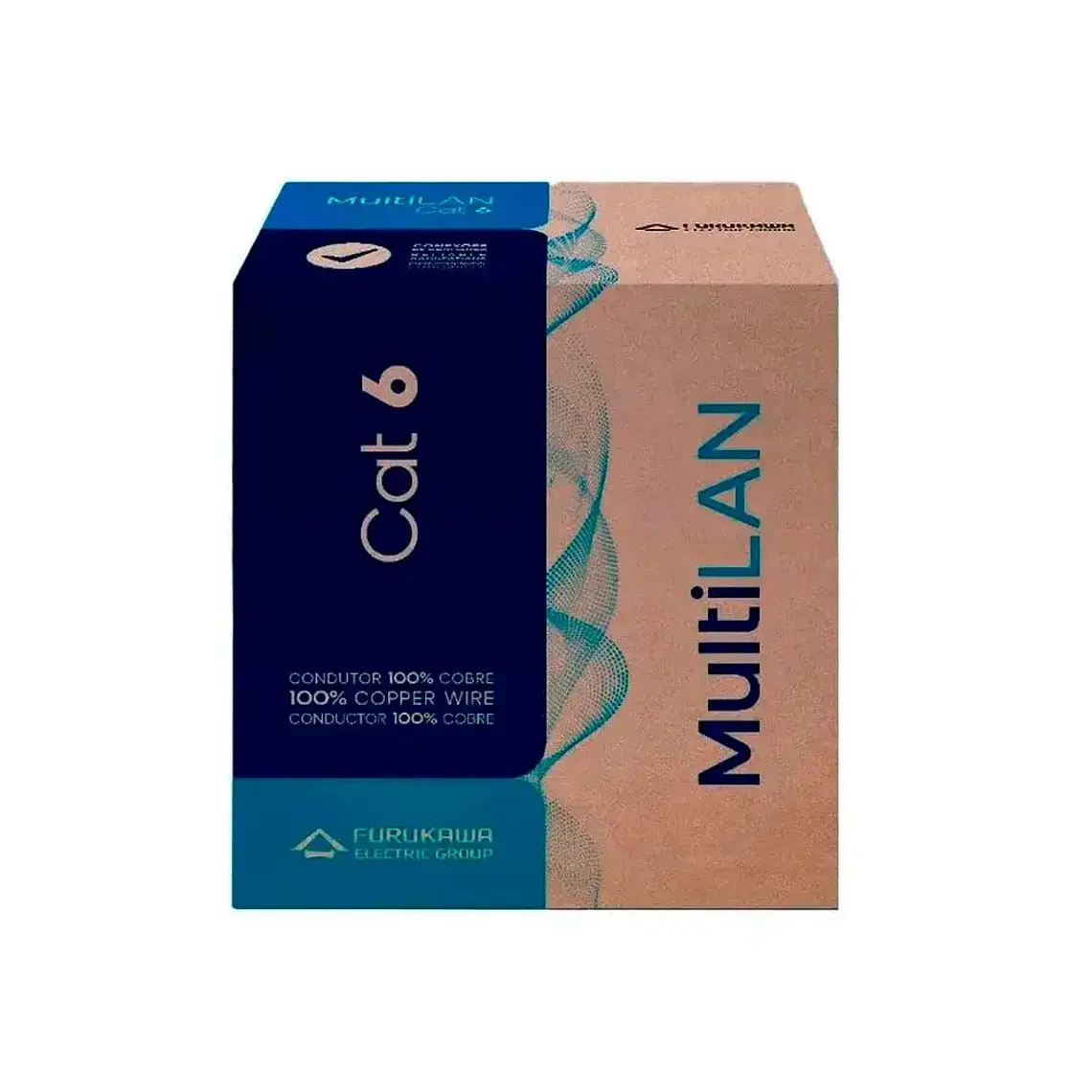 CABLE MULTILAN CAT.6 U/UTP 24AWG LSZH 1