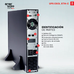 UPS ESOL RTH-C 3KVA ONLINE