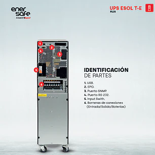UPS ESOL T-E Plus 6KVA