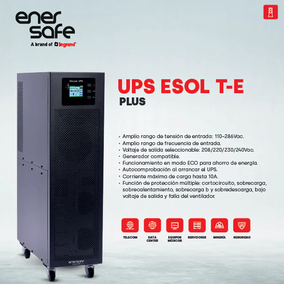 UPS ESOL T-E Plus 1