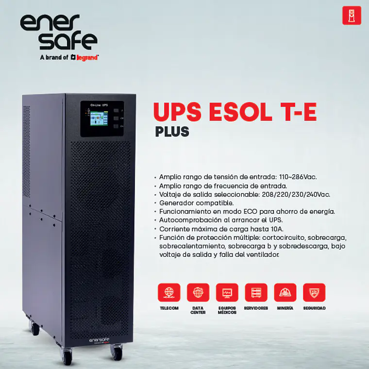 UPS ESOL T-E Plus 1