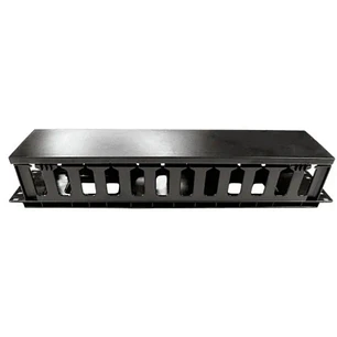 ORGANIZADOR DE CABLE HORIZONTAL 2U