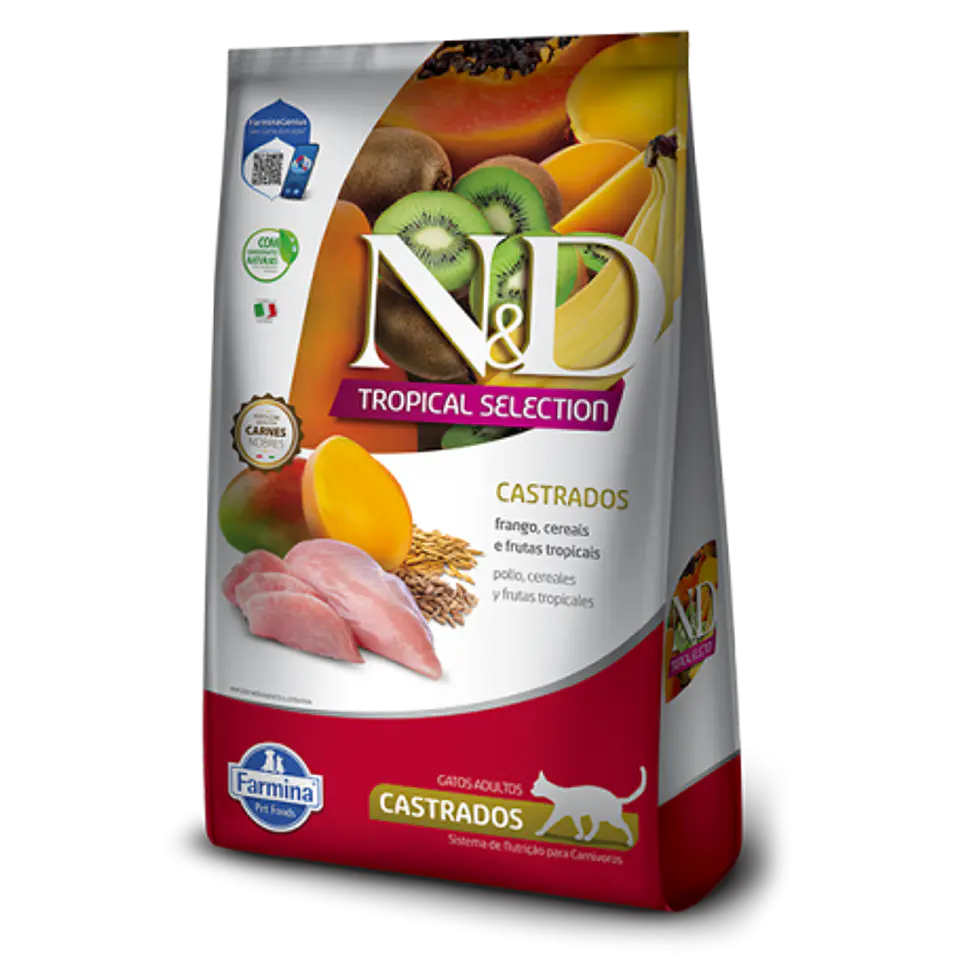N&D Tropical Gato Castrado 1,5kg 1