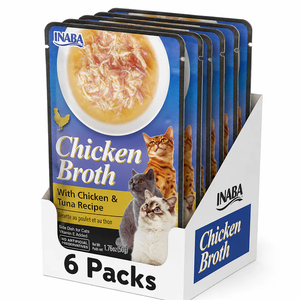 Pack 6 Churu Broth Chicken Tuna 1