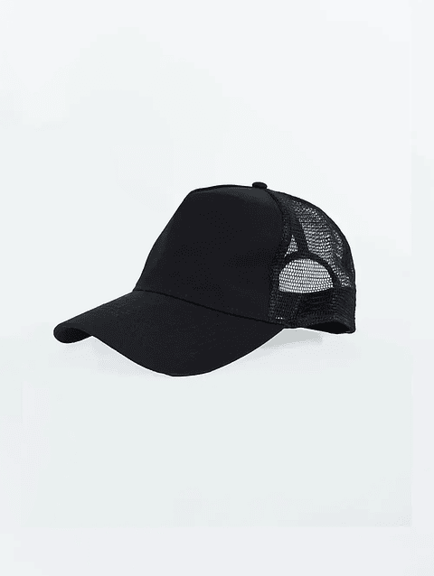 Gorra negra de demostración