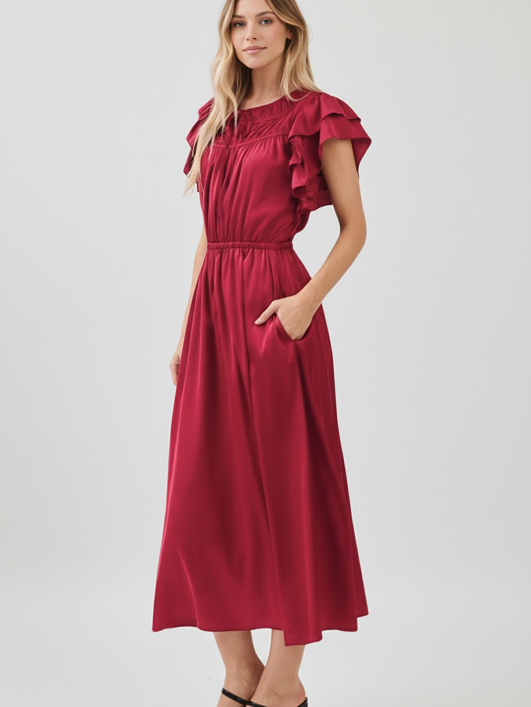 Vestido Midi Gorgoña 1