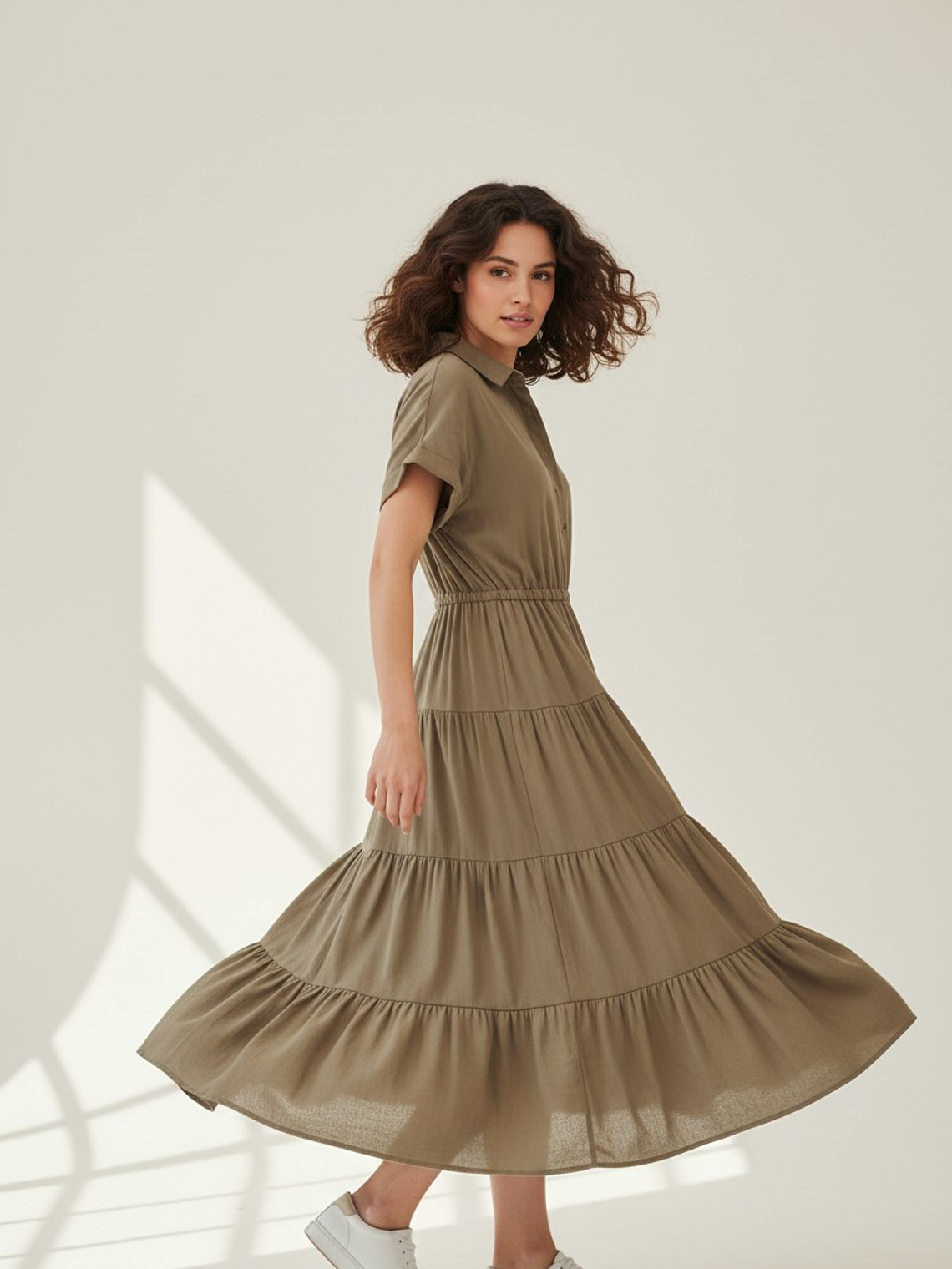 Vestido Midi en Lino 1