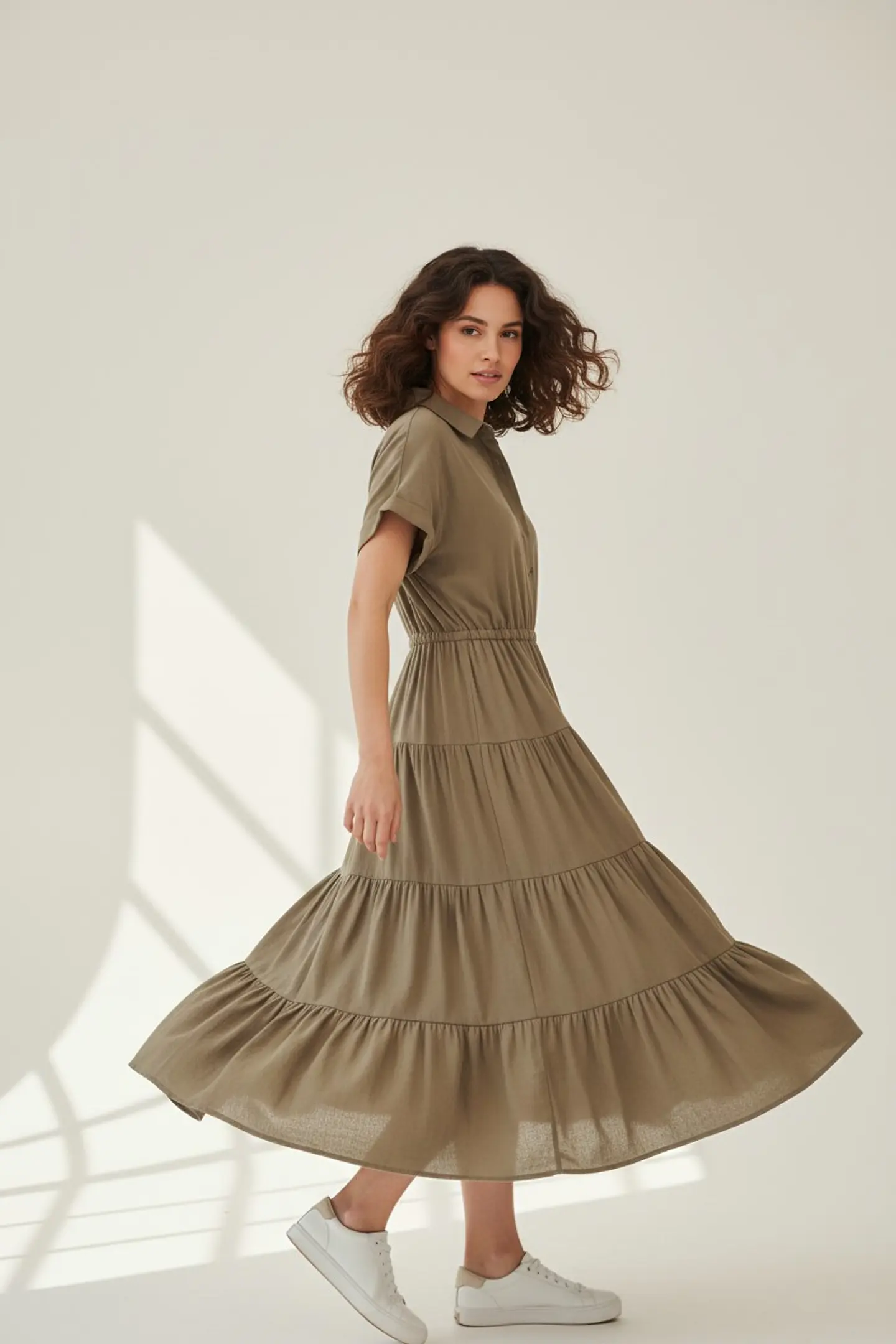 Vestido Midi en Lino 1