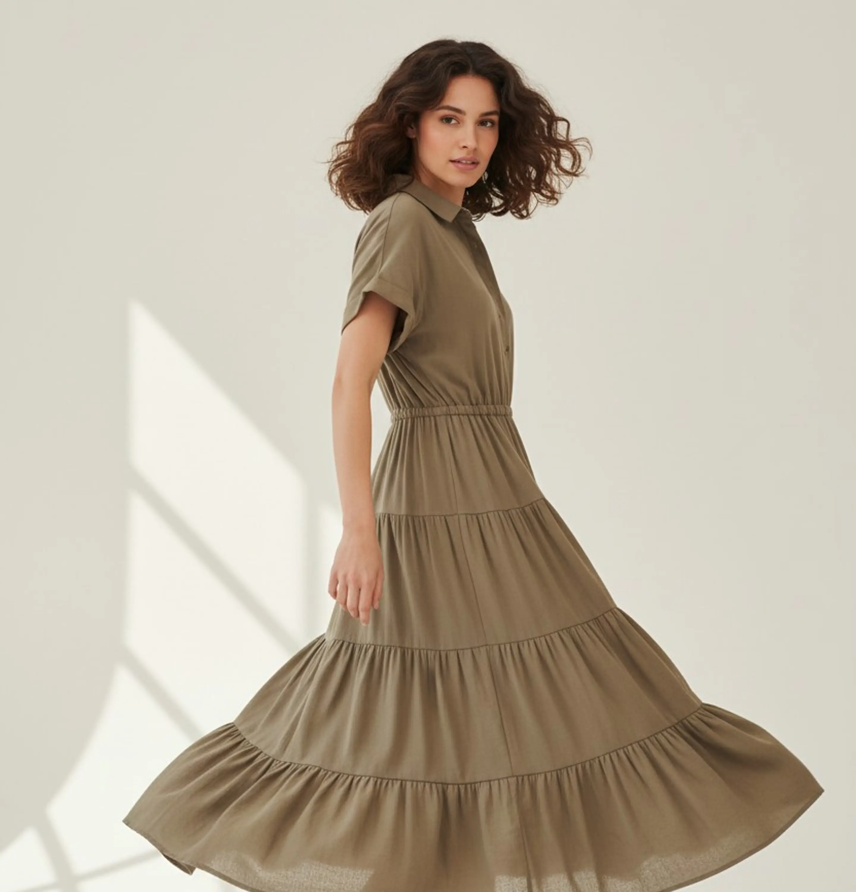 Vestido Midi en Lino 1