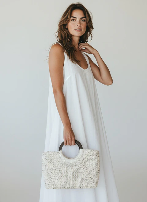Maxi Cartera Tejida