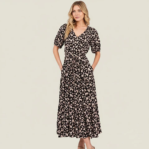 Vestido Midi Floral