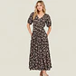 Vestido Midi Floral - Miniatura 1
