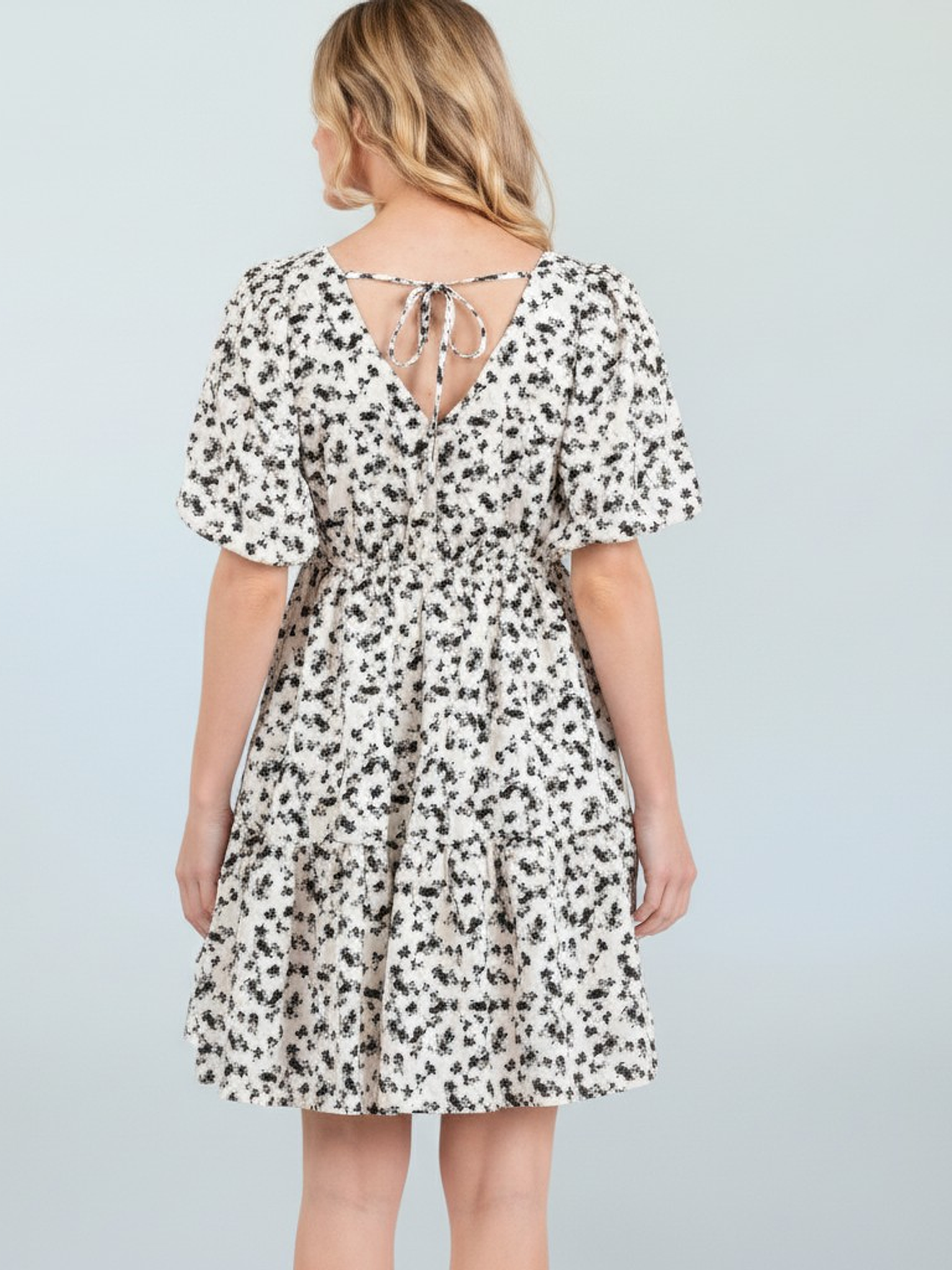 Vestido Mangas Puff 2