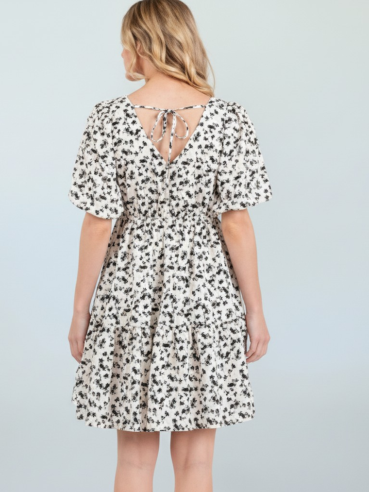 Vestido Mangas Puff 2