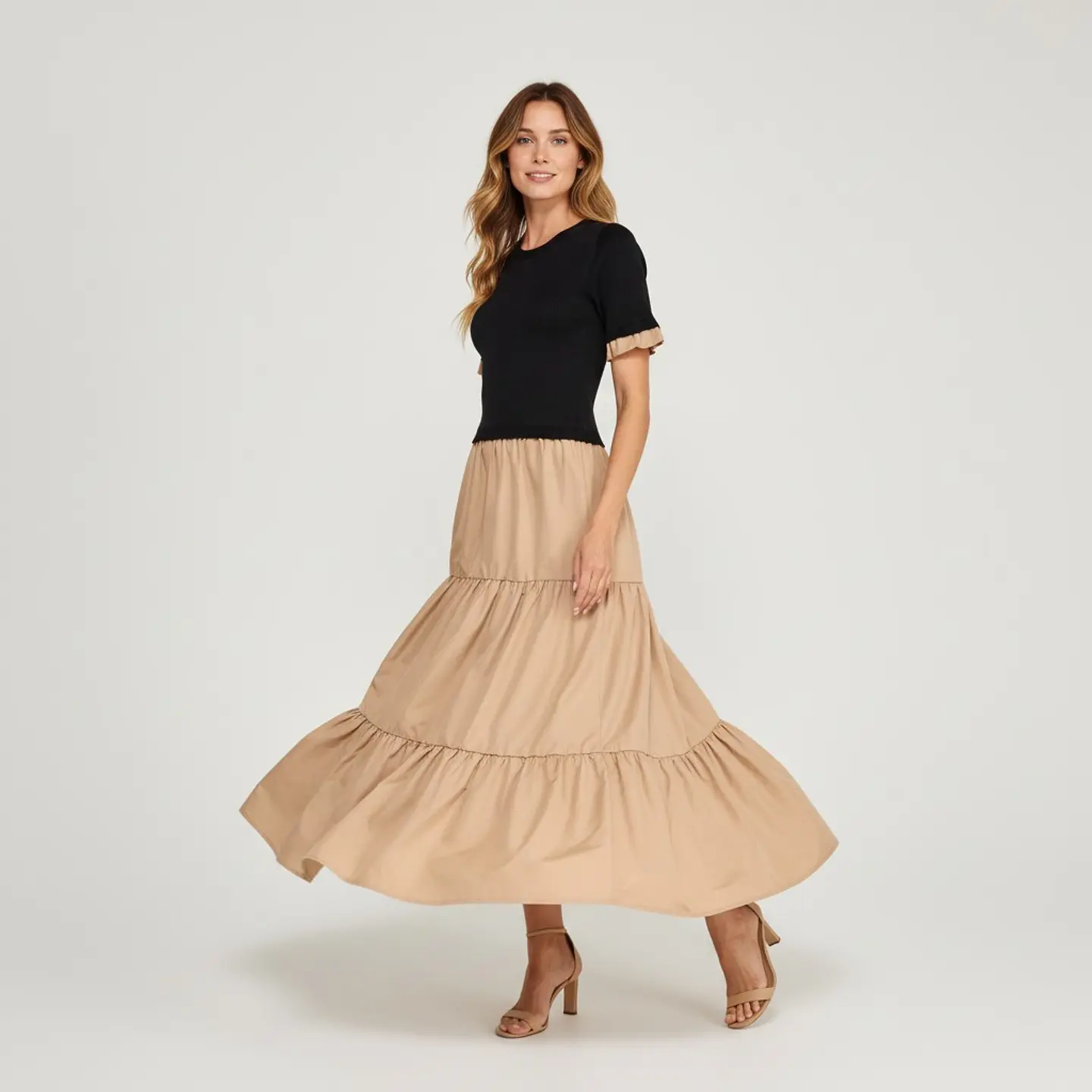 Vestido Bicolor 1