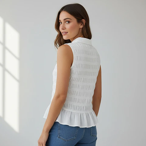Blusa Blanca Atelier