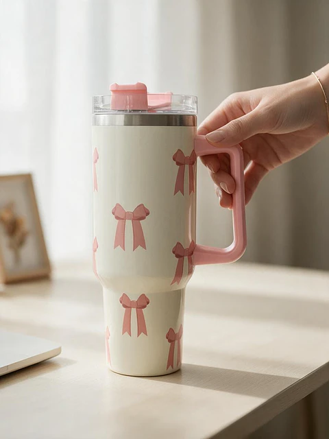 Vaso Termo Rosa