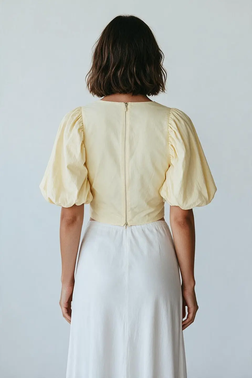 Blusa Amarillo Pastel 2
