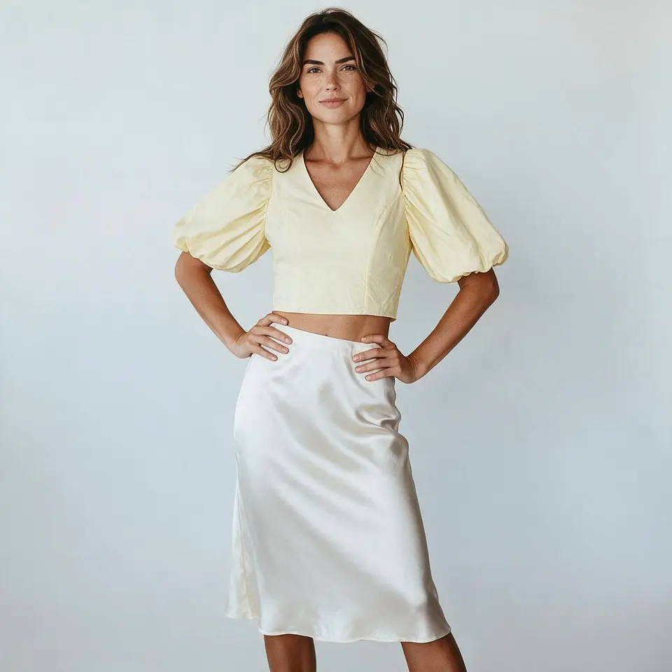 Blusa Amarillo Pastel 1