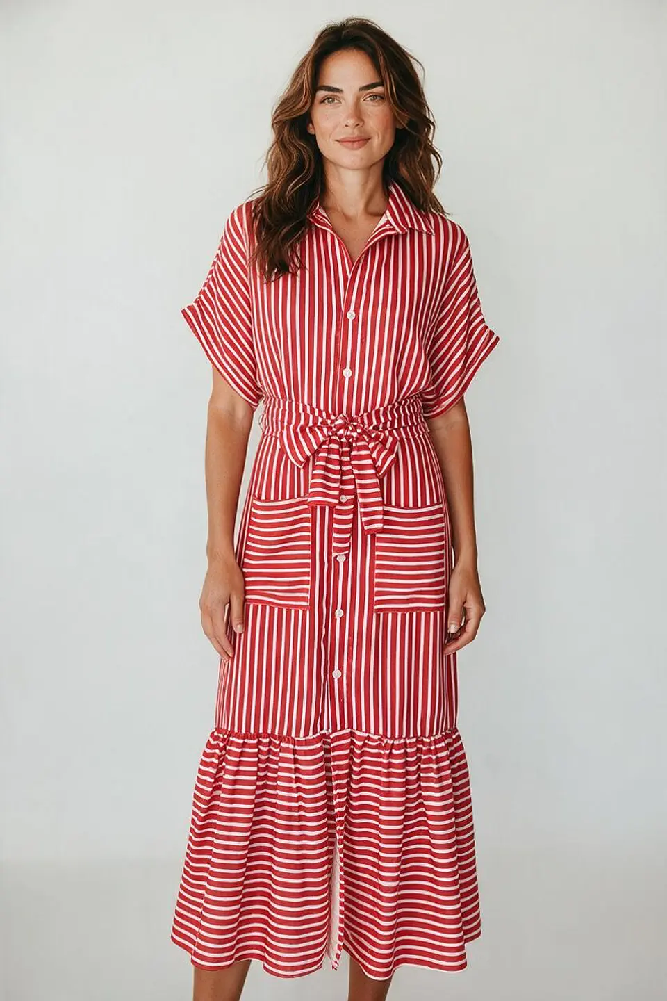 Vestido Midi Rayas 2