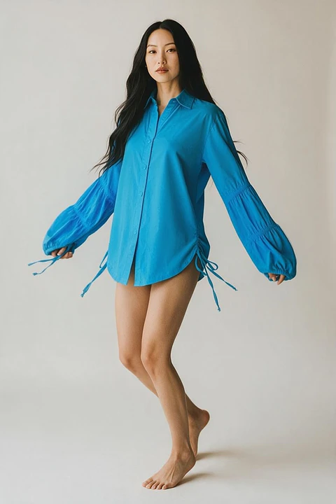 Blusa Manga Ballon
