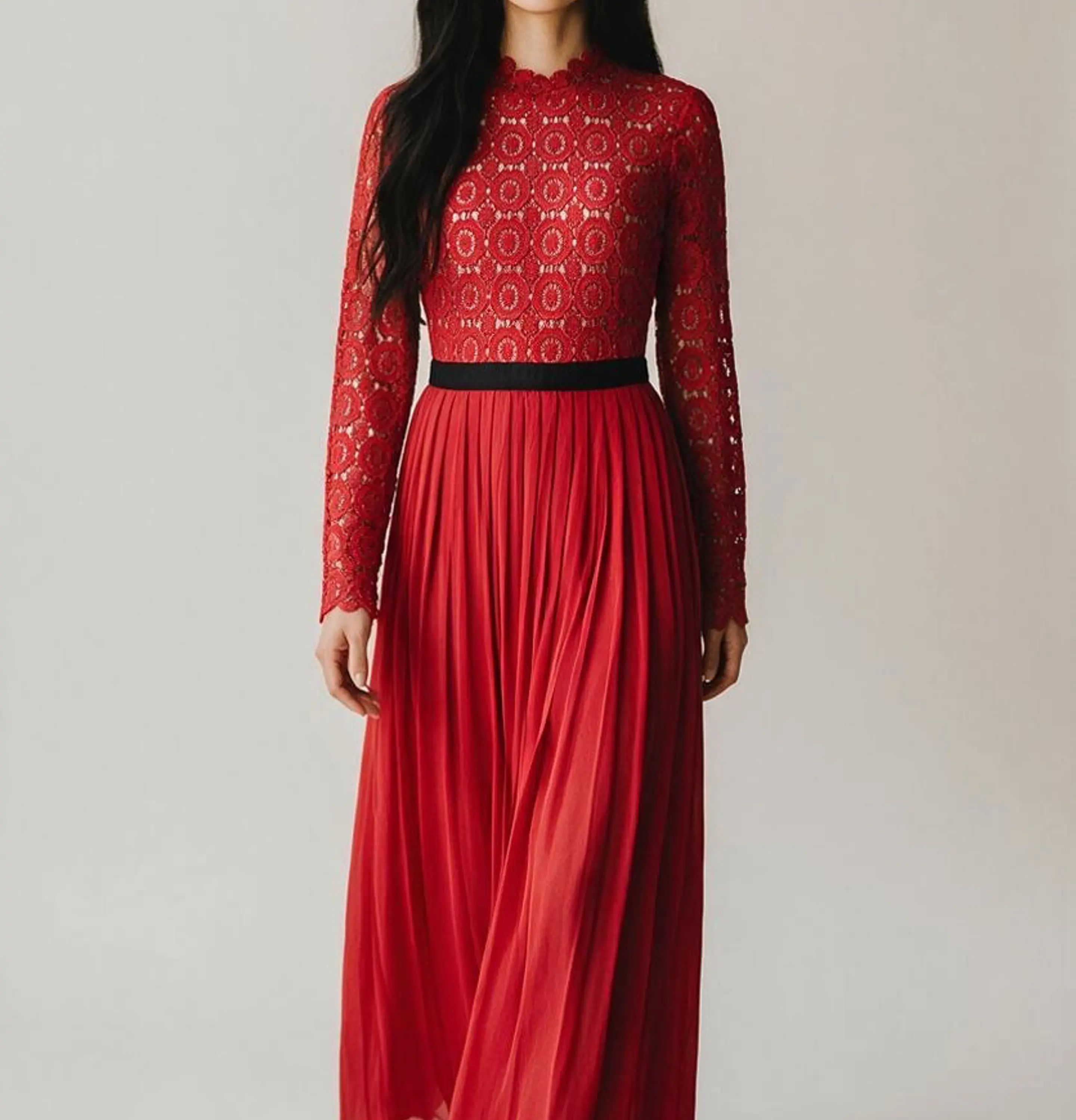 Maxi Vestido Encaje 2