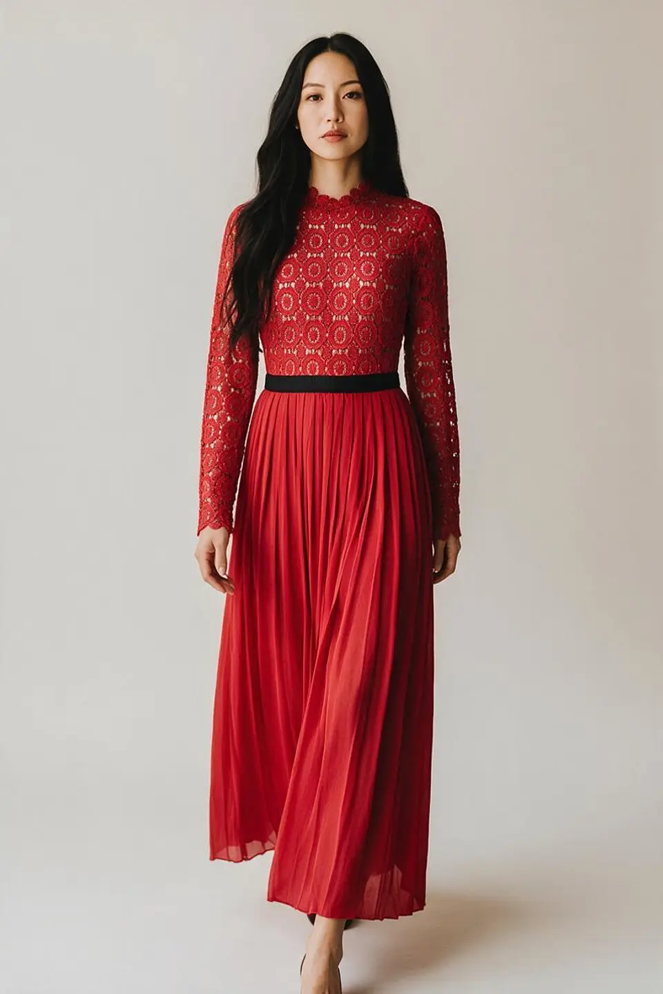 Maxi Vestido Encaje 2