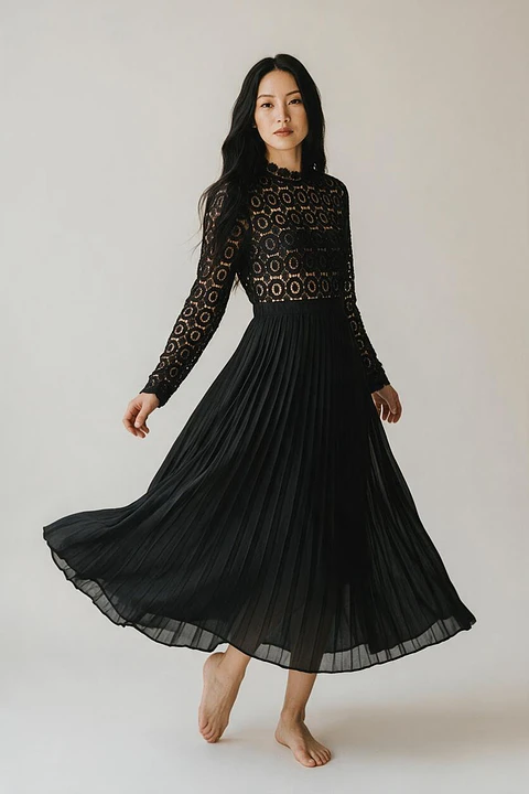 Maxi Vestido Encaje