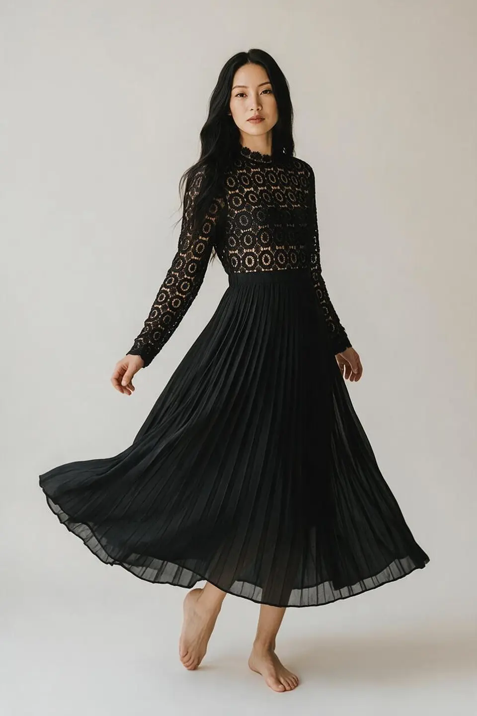Maxi Vestido Encaje 1
