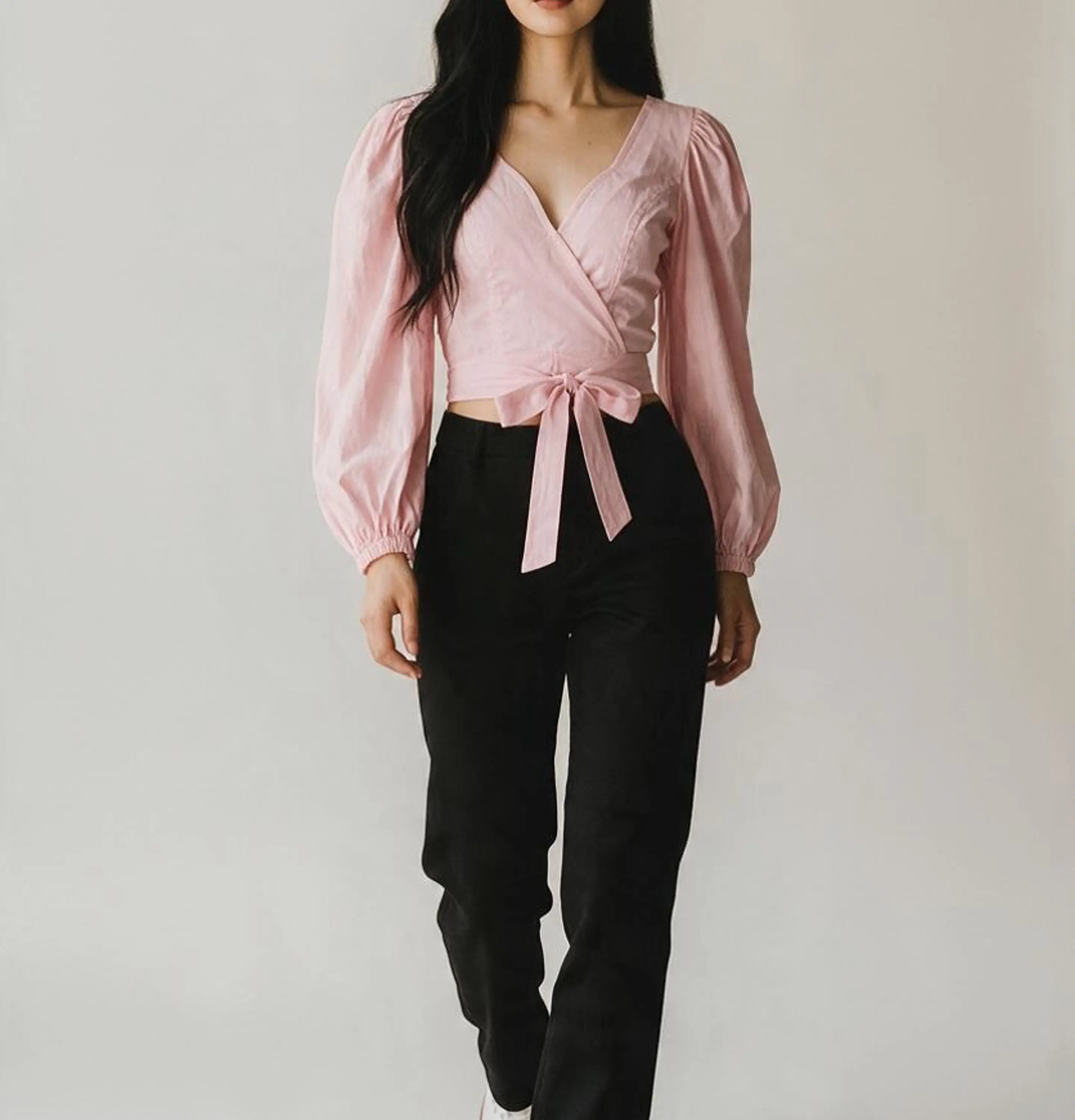 Blusa Manga Rosa Bebe 1
