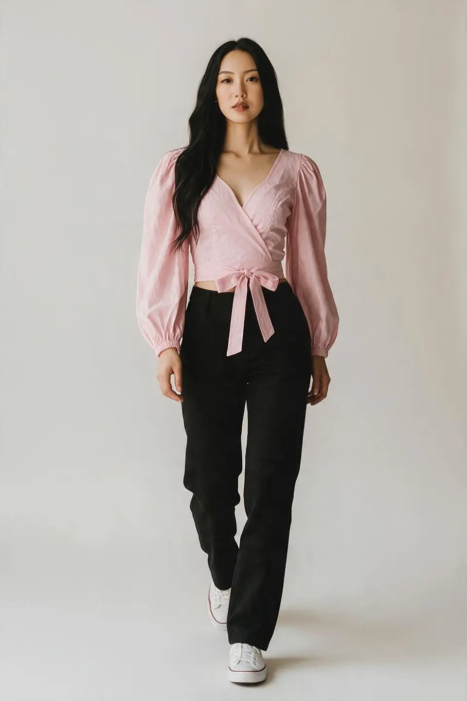Blusa Manga Rosa Bebe 1