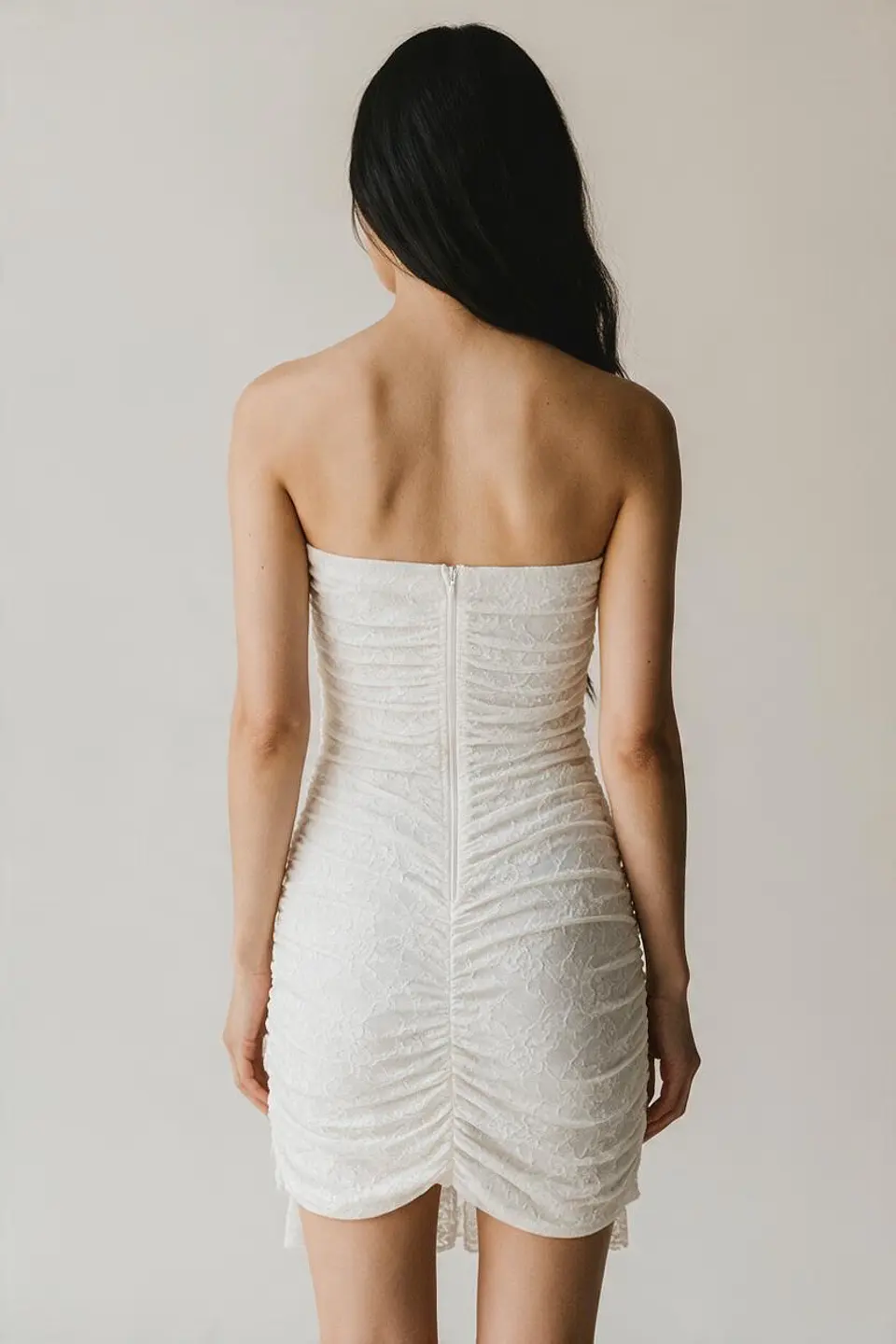 Vestido con Drapeado L 2
