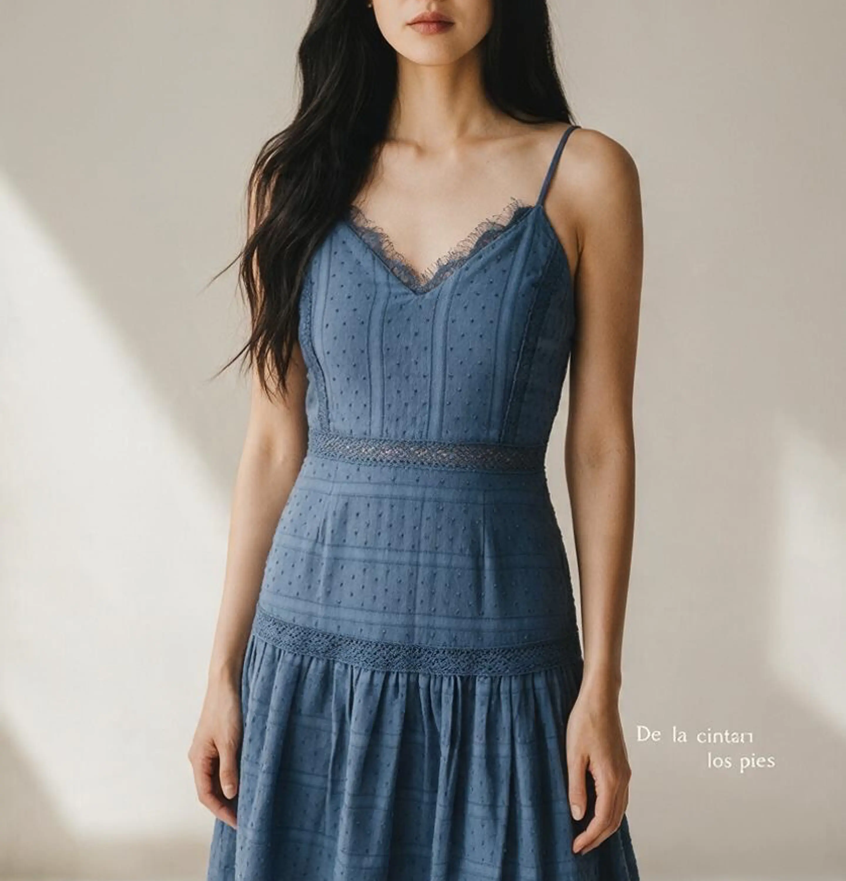 Vestido Midi encaje XS 1
