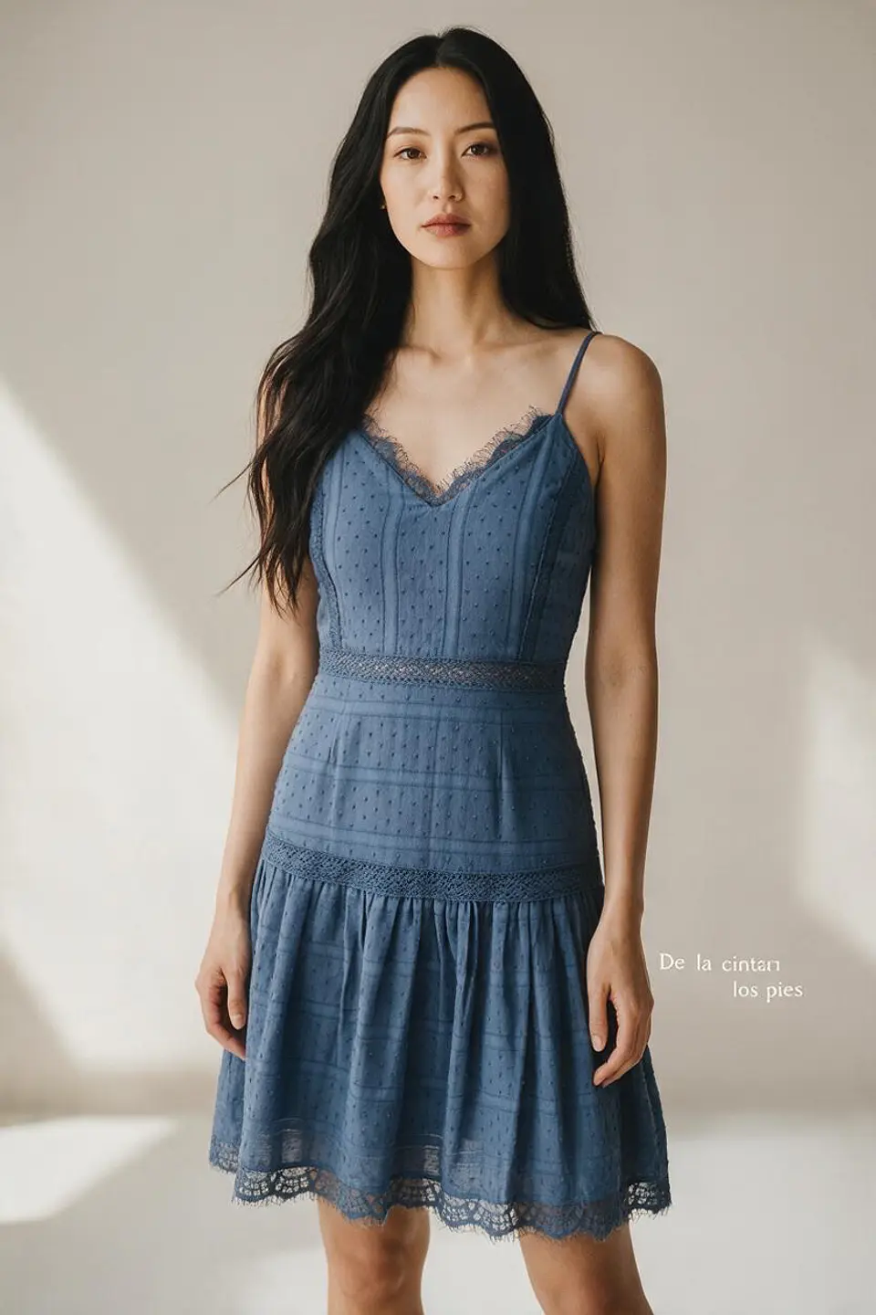 Vestido Midi encaje XS 1