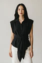 Blusa con hombreras M - Miniatura 1