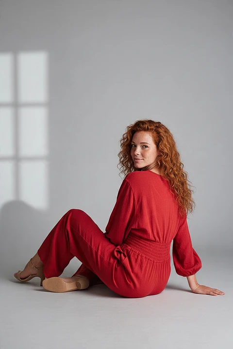 Enterizo Rojo XS