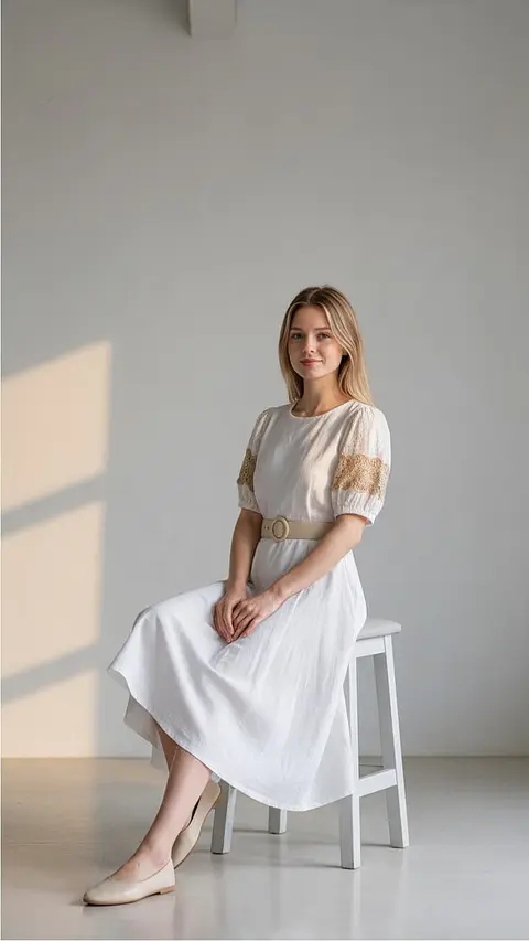  Midi Vestido Dalia