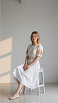  Midi Vestido Dalia - Miniatura 1