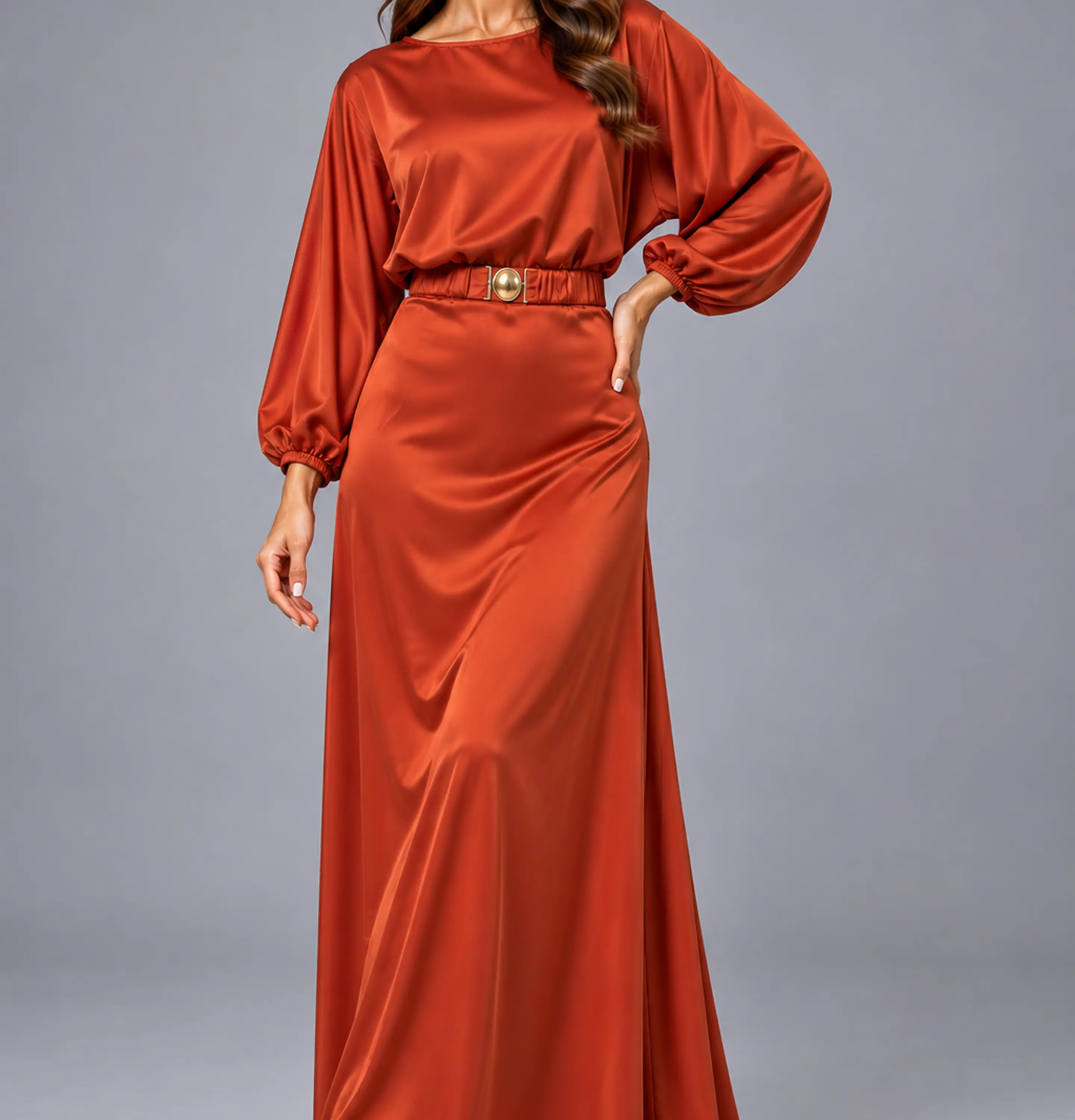 Maxi Vestido Orquidea 1