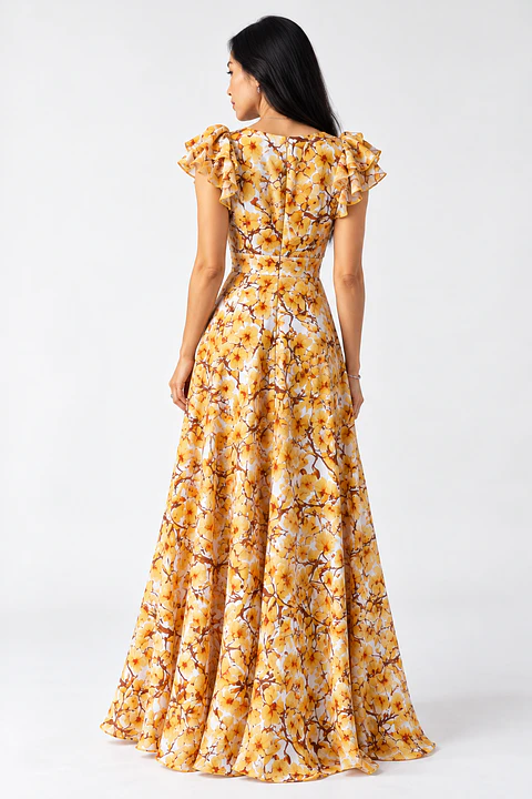 Maxi Vestido Hortensia 