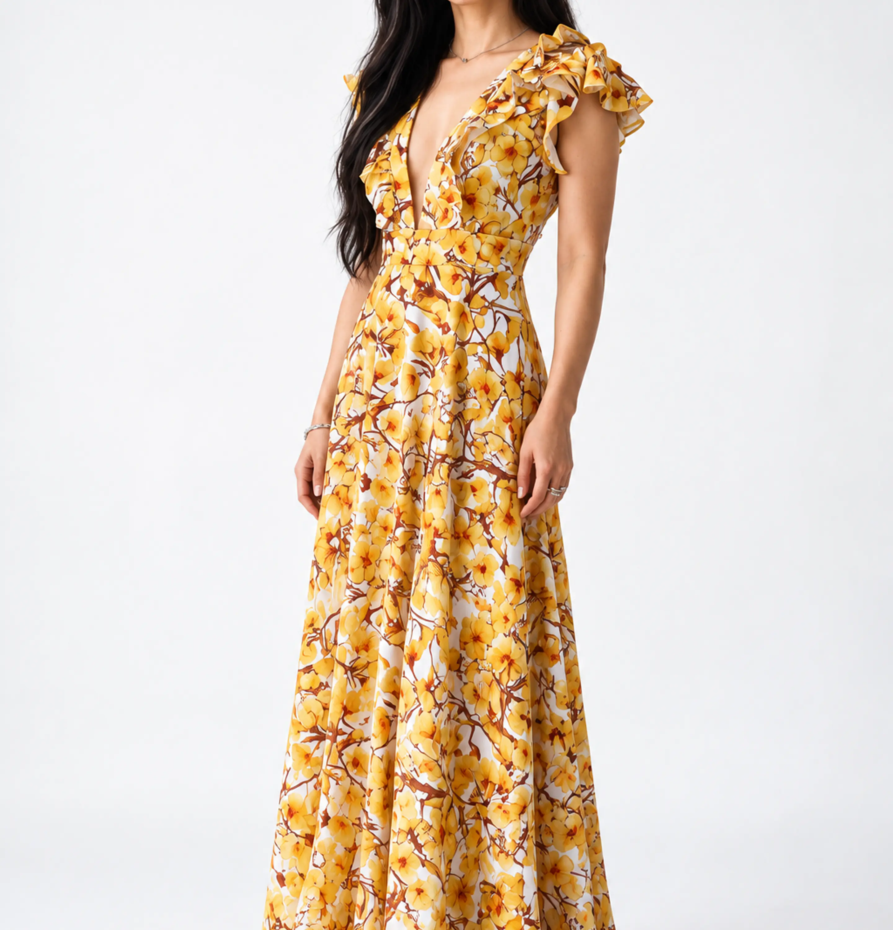 Maxi Vestido Hortensia  1