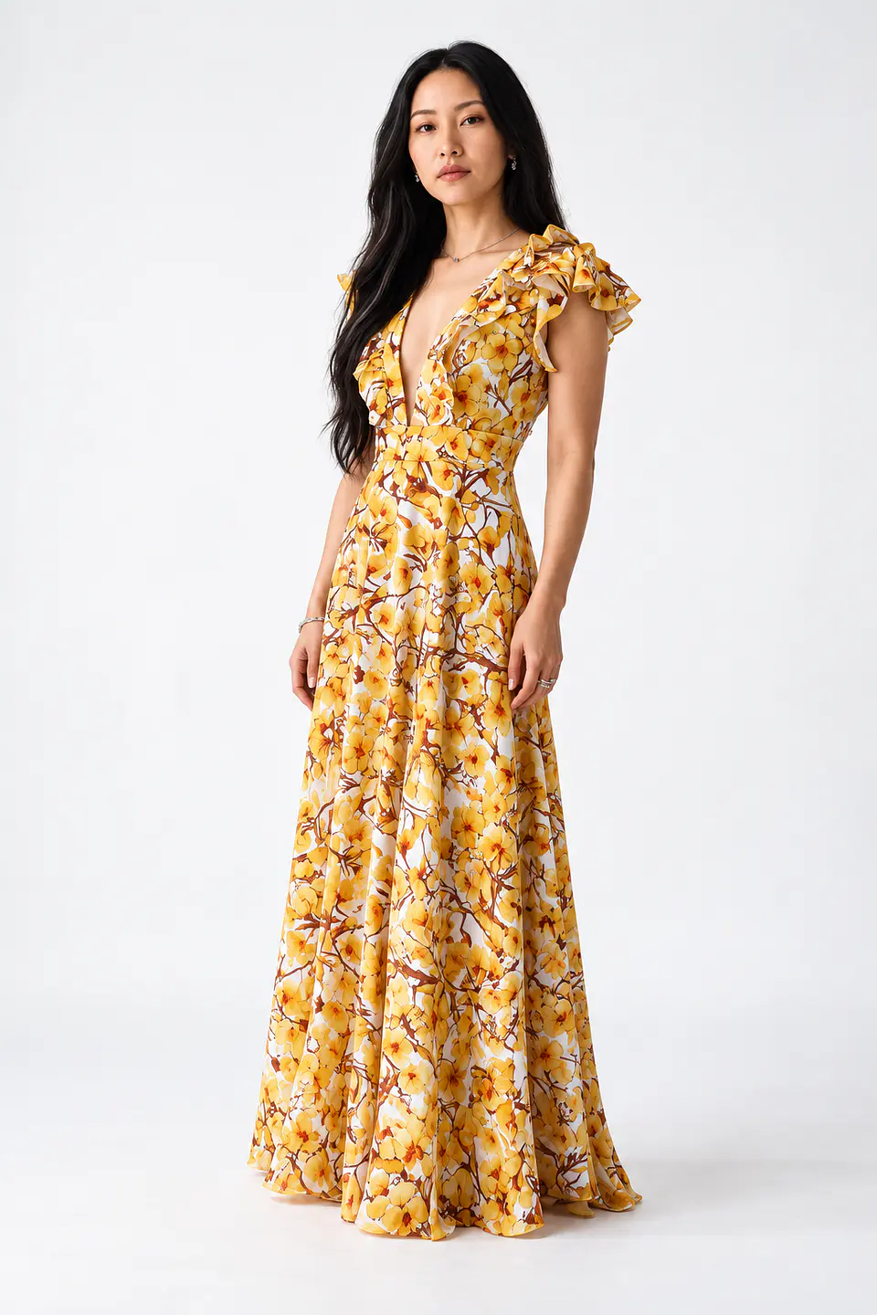 Maxi Vestido Hortensia  1
