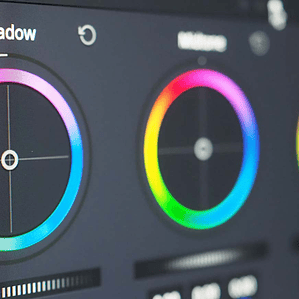 Kit de ferramentas para correção de cor em vídeos comerciais