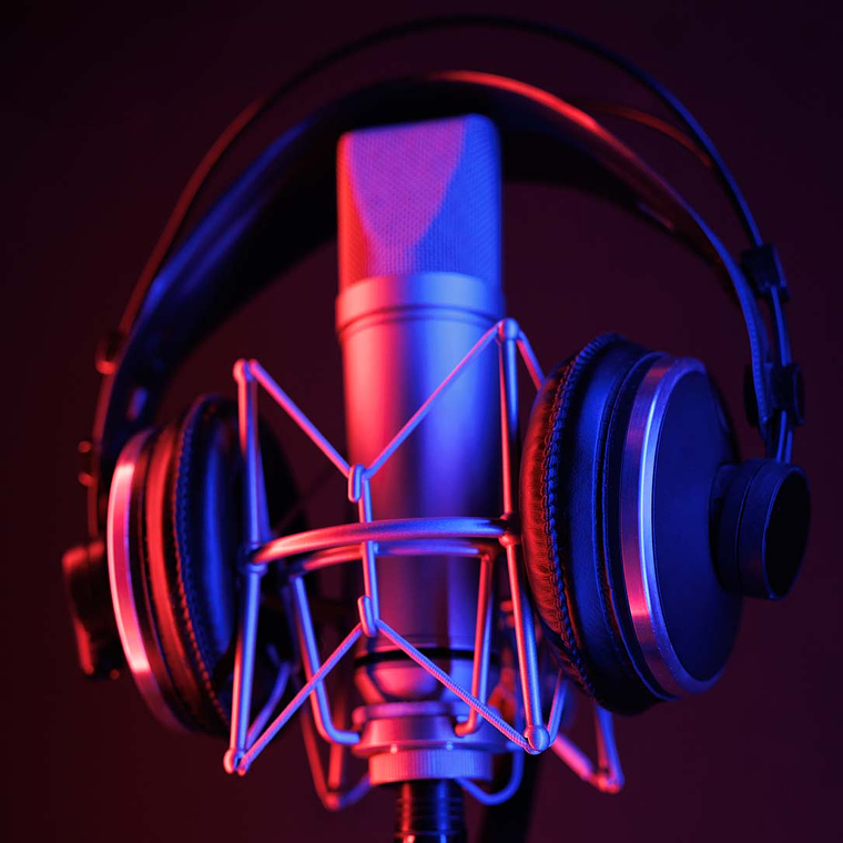 Pacote de áudio de introdução e outro podcast 1