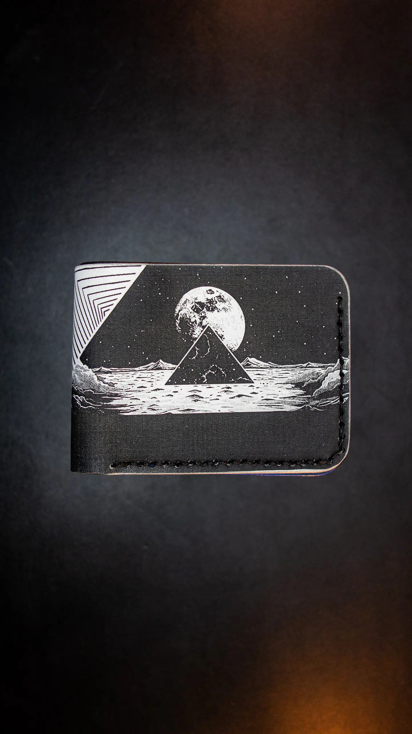 BILLETERA DE CUERO / PINK FLOYD / CARTERA / PORTA DOCUMENTO  1