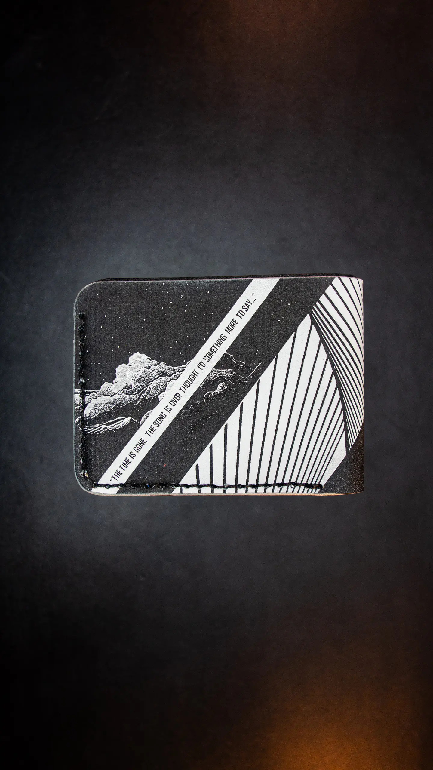 BILLETERA DE CUERO / PINK FLOYD / CARTERA / PORTA DOCUMENTO  4
