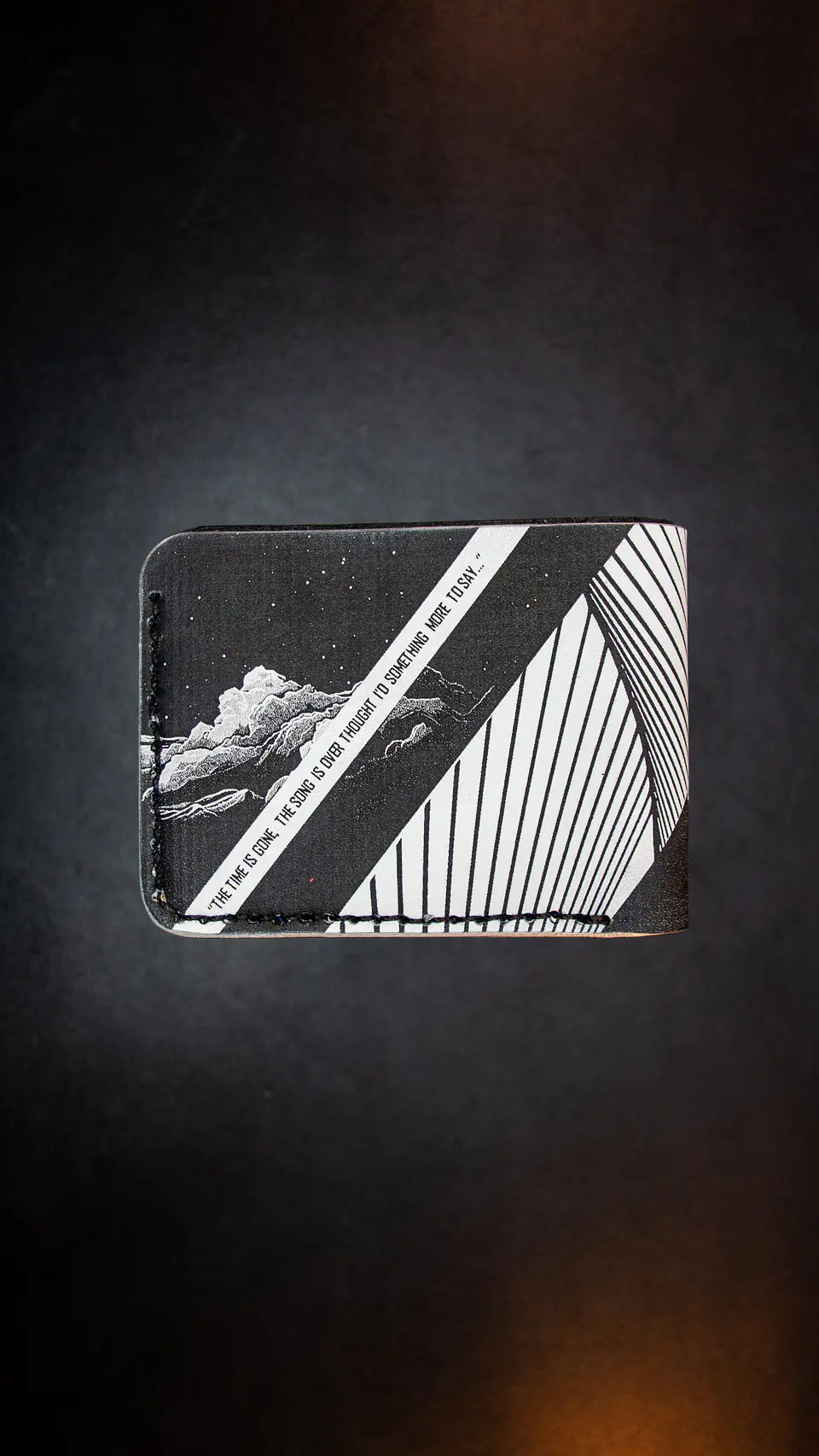 BILLETERA DE CUERO / PINK FLOYD / CARTERA / PORTA DOCUMENTO  4