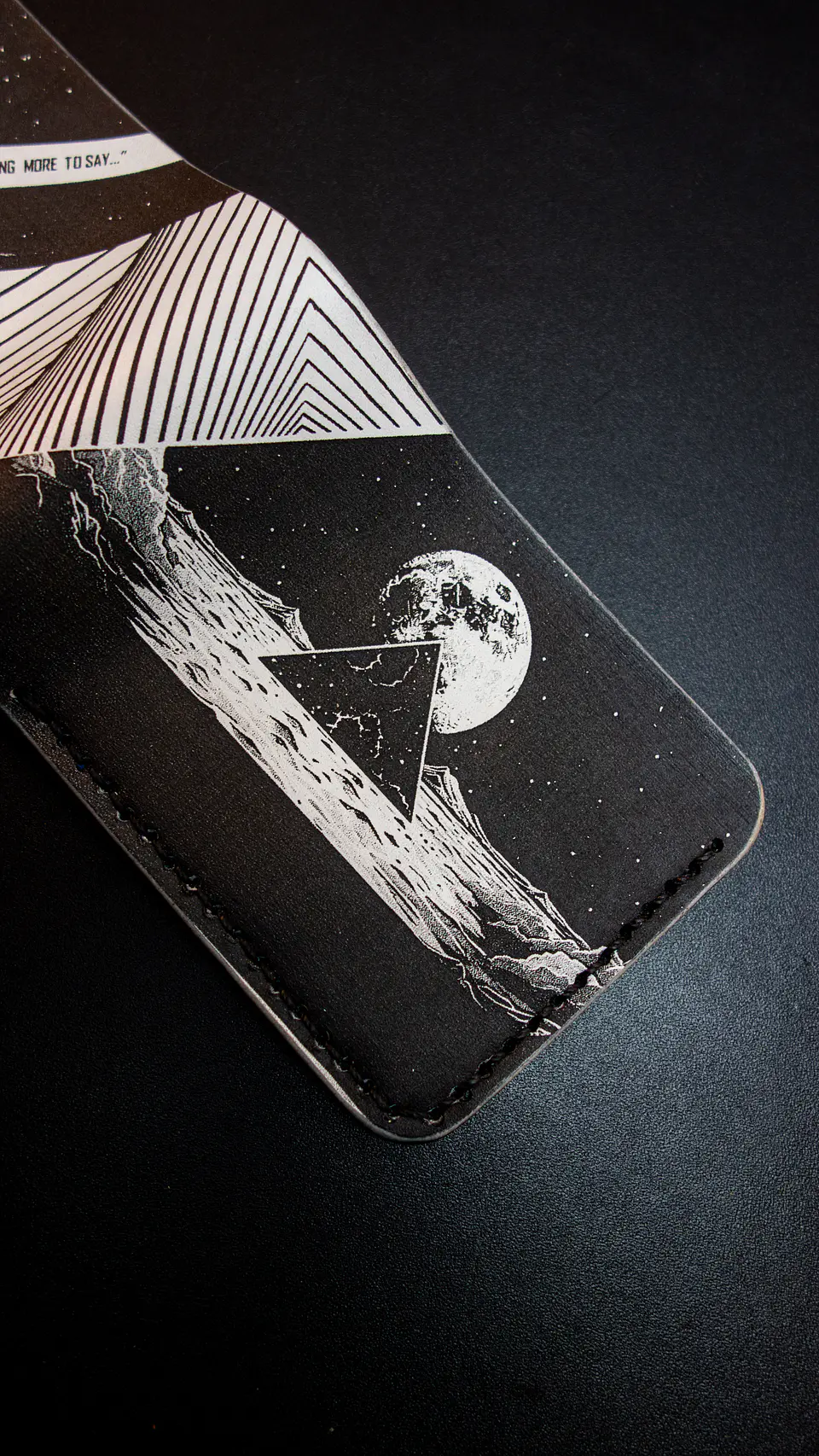 BILLETERA DE CUERO / PINK FLOYD / CARTERA / PORTA DOCUMENTO  7