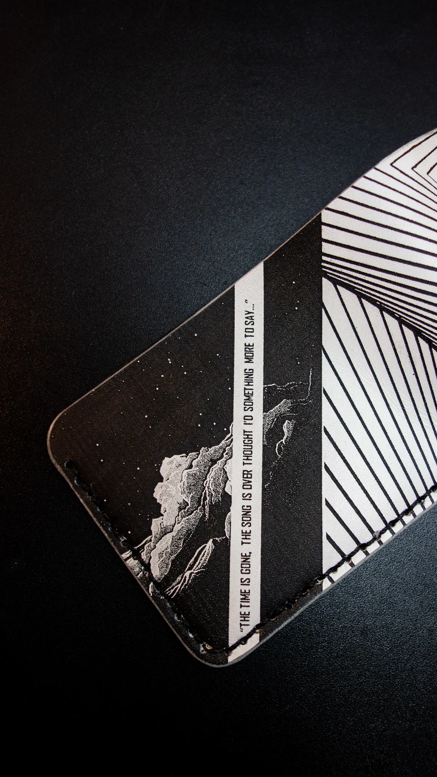 BILLETERA DE CUERO / PINK FLOYD / CARTERA / PORTA DOCUMENTO  8