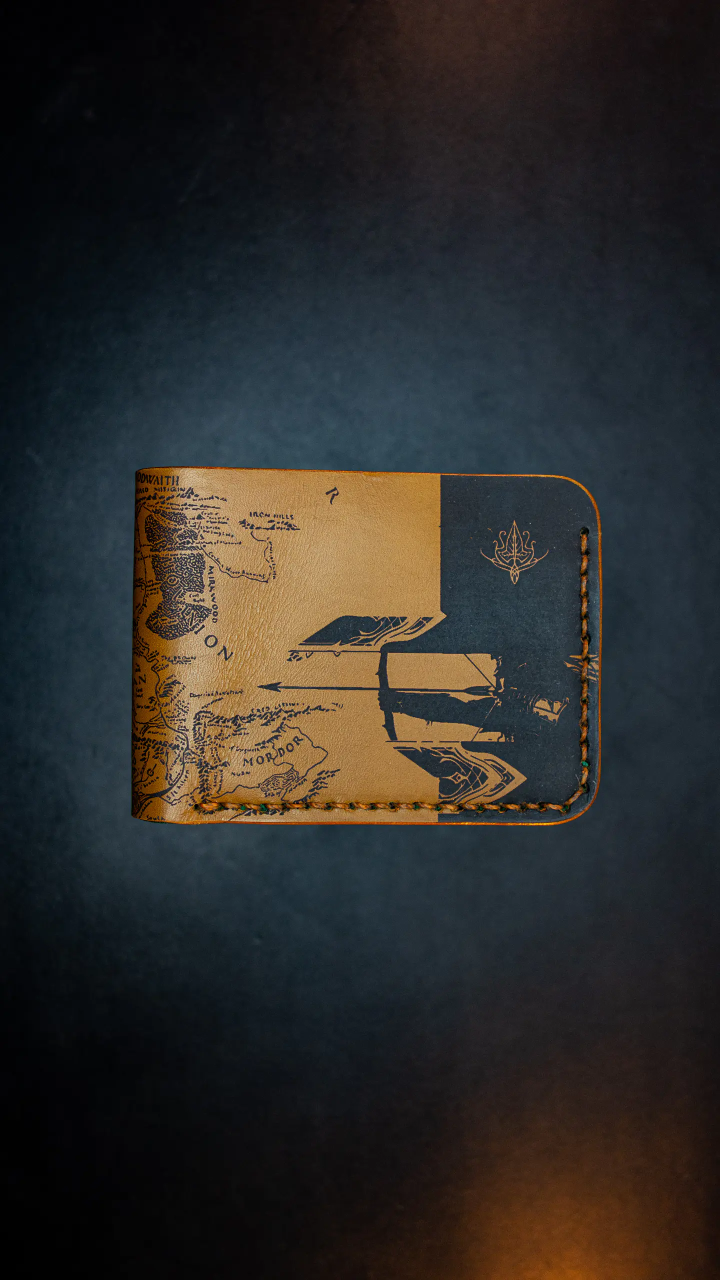BILLETERA DE CUERO / ELFICA / CARTERA / PORTA DOCUMENTO  1
